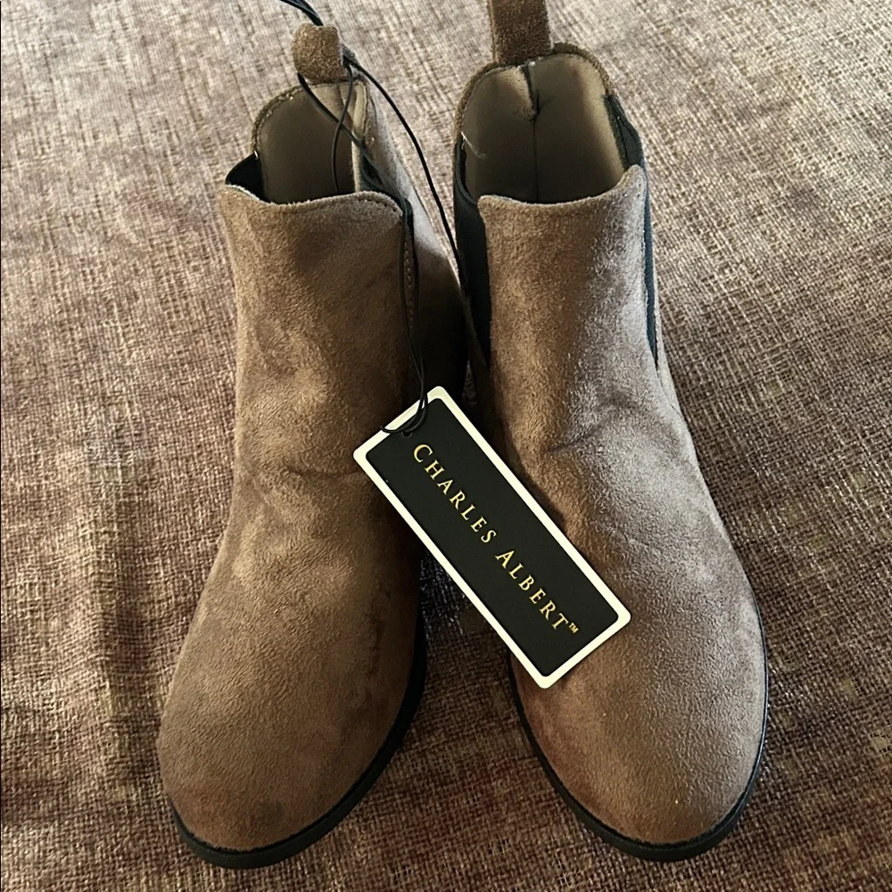 Charles Albert Men's Brown Chukka Boots
